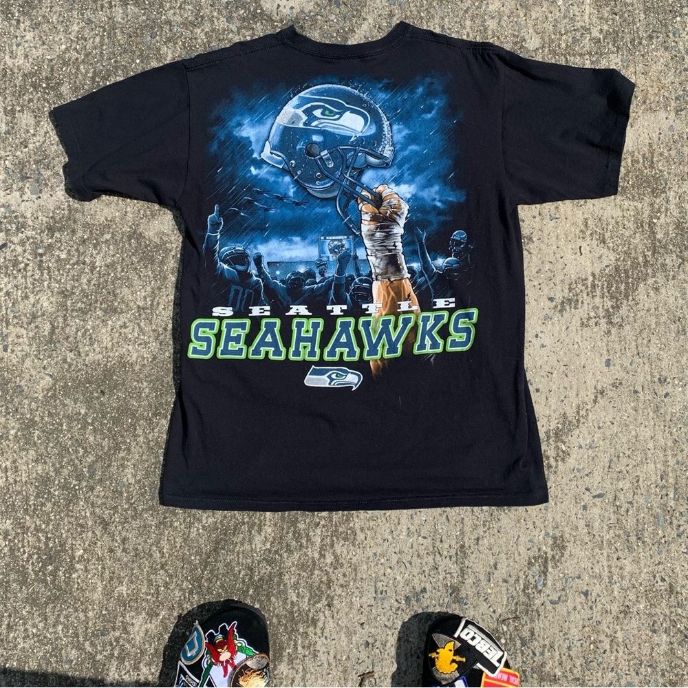 Vintage Seattle Seahawks Graphic Tee